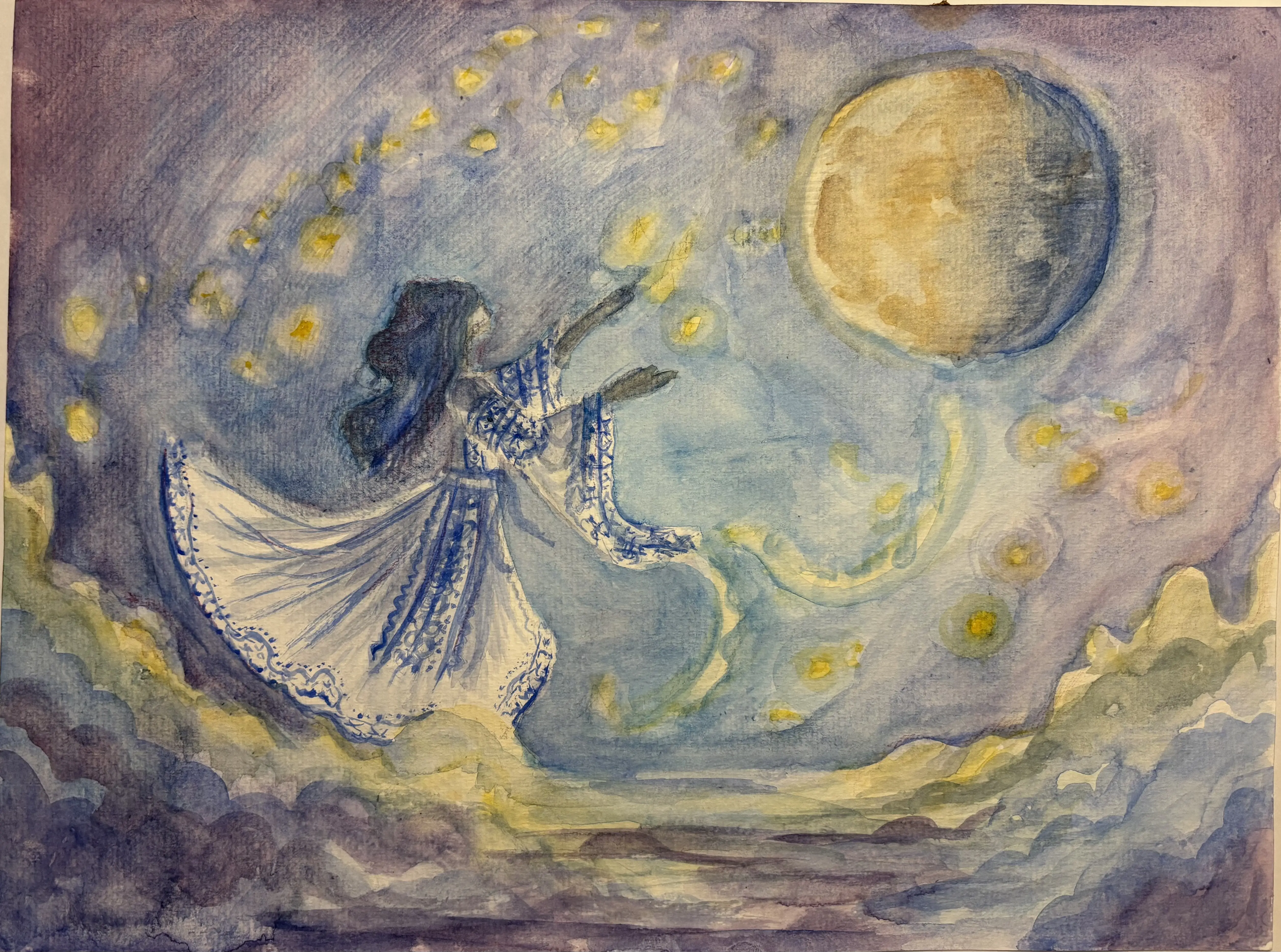 moonlight painting