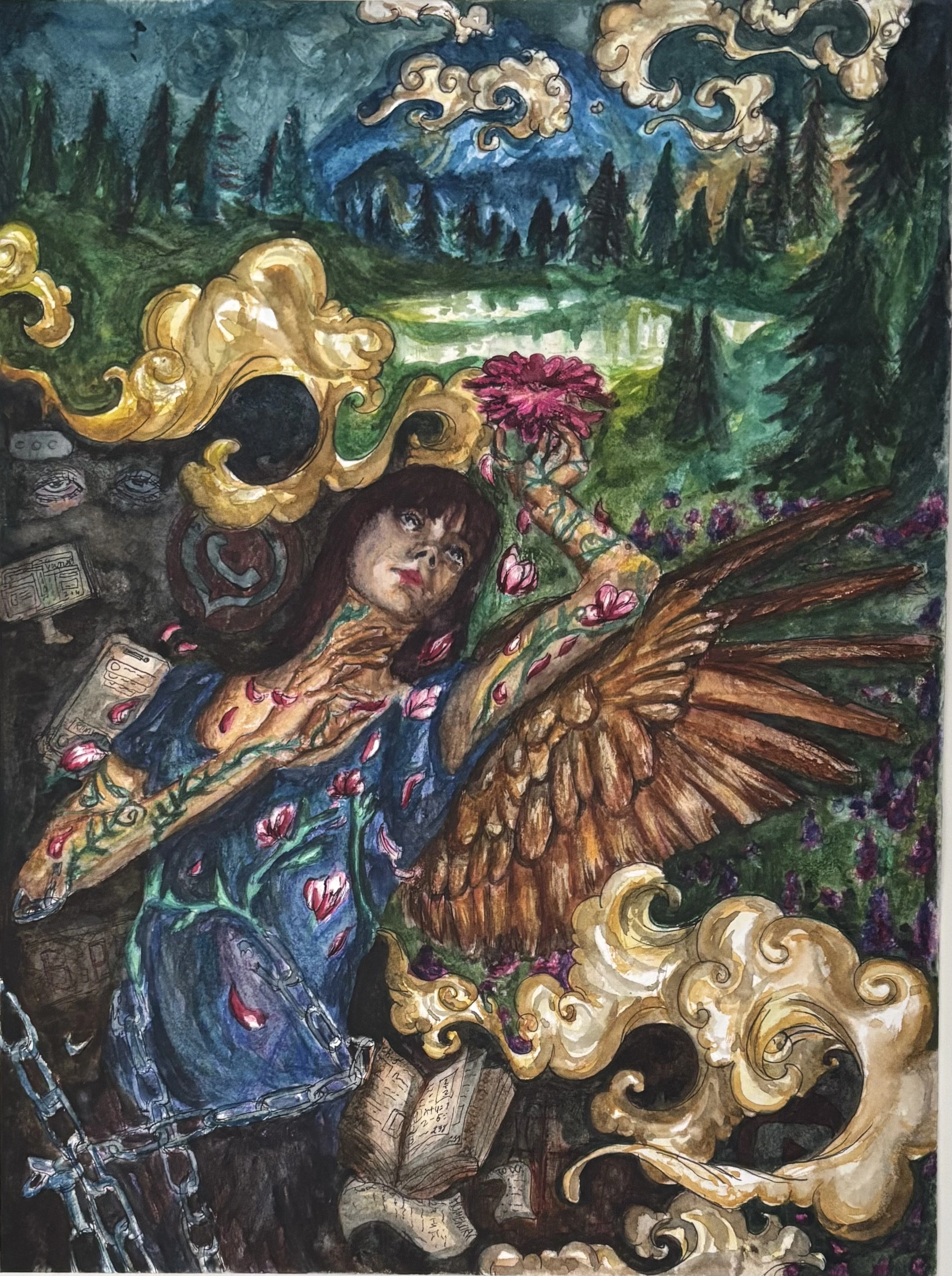 unchained reverie painting